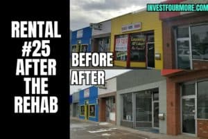 before and after commercial property