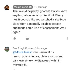 clayton morris youtube response