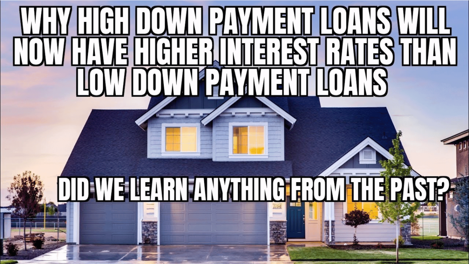 Low down payment on sale homes