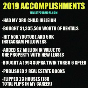 2019 accomplishments