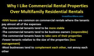 commercial vs apartments