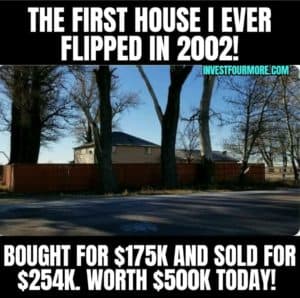 first house flip