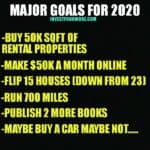 real estate goals