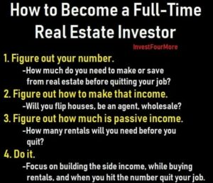 full time real estate