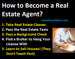 become real estate agent