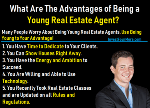 young real estate agent